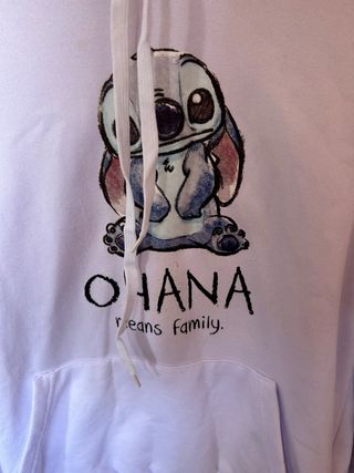 Sudadera Morada con Diseño de Stitch