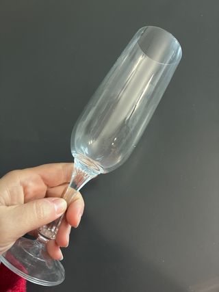 Lote 8 copas de cava cristal