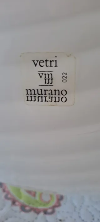 Lámpara de techo Vidrio Murano