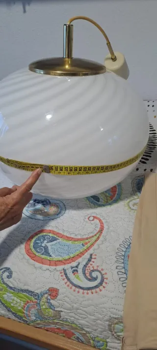 Lámpara de techo Vidrio Murano