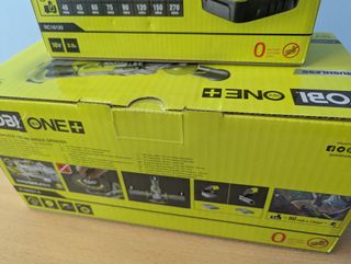 Amoladora ryobi radial 18V Ø125 mm + disco desbast