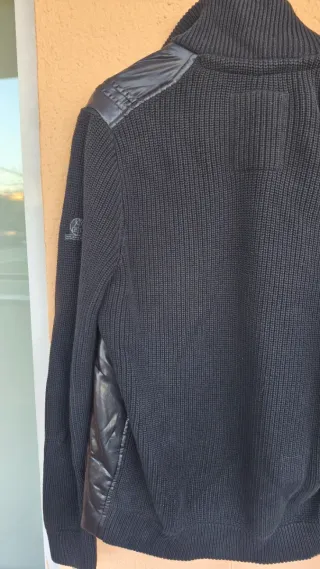 Chaqueta negra hombre