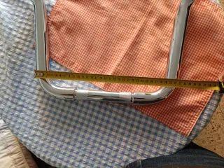 Manillar custom cromado chopper bobber