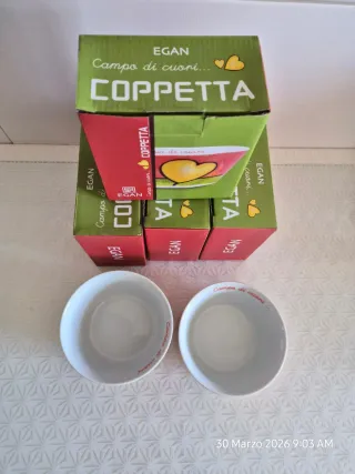 Set 2 Ciotole Egan Campo di Cuori