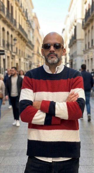 Jersey Tommy Hilfiger rayas L