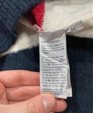 Jersey Tommy Hilfiger rayas L