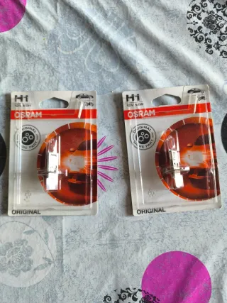 Bombilla Osram H1 12V 55W Las dos