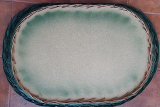 Cesta de mimbre