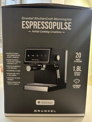 Cafetera Grunkel Espresso 20 Bares 850W nueva