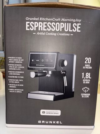 Cafetera Grunkel Espresso 20 Bares 850W nueva