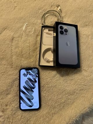 iPhone 13 Pro Azul Como Nuevo