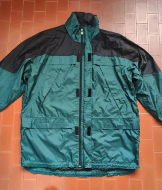 K-WAY 2000 Parka Vintage Uomo – Taglia XXL – Verde