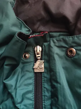 K-WAY 2000 Parka Vintage Uomo – Taglia XXL – Verde