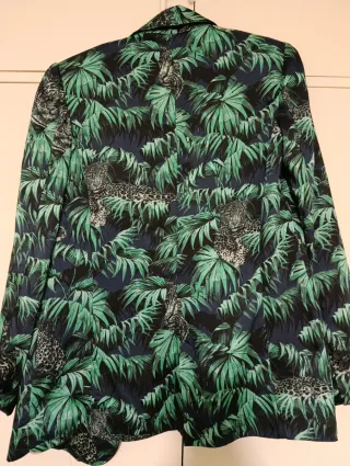 Blazer Zara Estampado Animal Print