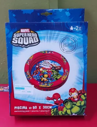 Piscina Infantil Marvel Super Hero Squad
