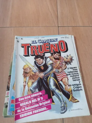 seis números capitan trueno