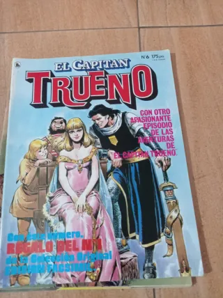 seis números capitan trueno