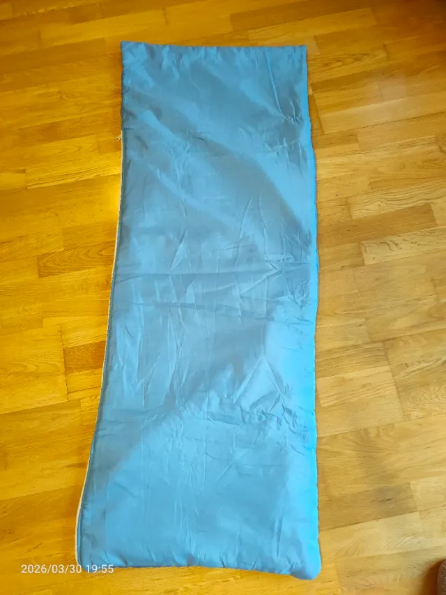 Saco de dormir infantil azul estrellas