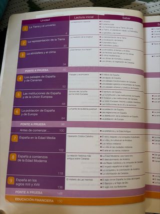Ciencias sociales, 5 Primaria