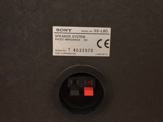 Sony SS-L80 – casse 3 vie con bassi potenti