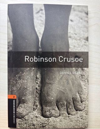 Libro Robinson Crusoe en inglés