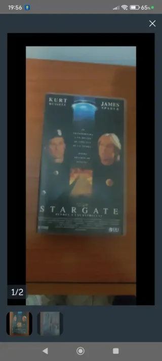 Lote 4 Películas VHS: Acoso, Stargate, Tacones Lej