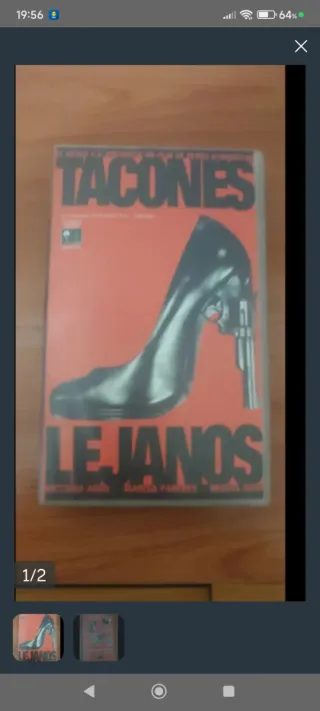 Lote 4 Películas VHS: Acoso, Stargate, Tacones Lej