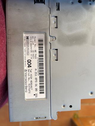 Pantalla Mercedes CLS W219 (2005)