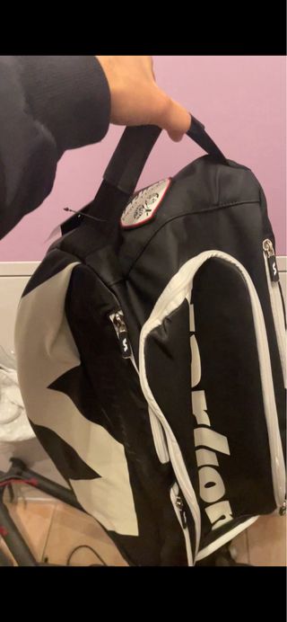 Pletero Negro y Blanco marca varlion summum pro.