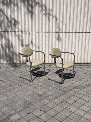 Sillas Cantilever Vintage Años 70
