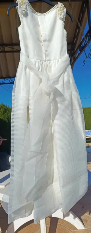 Vestido Primera Comunión Masie Beige