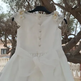 Vestido Primera Comunión Masie Beige