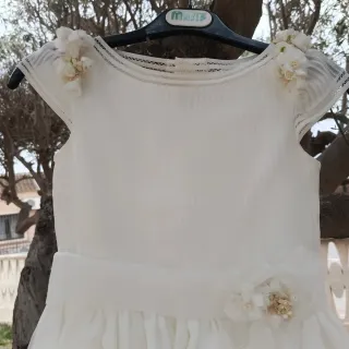 Vestido Primera Comunión Masie Beige