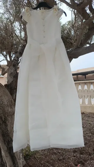 Vestido Primera Comunión Masie Beige