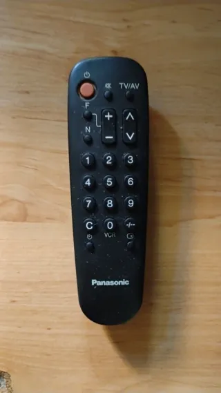 Televisor Panasonic CRT Negro