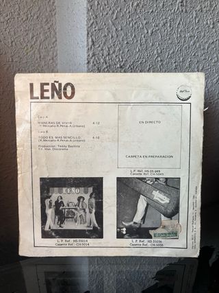 Vinilo Leño - Maneras de Vivir