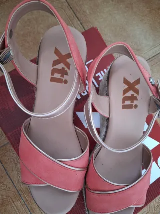 Cuñas sandalias mujer