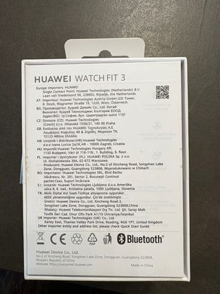Huawei Watch Fit 3 Negro