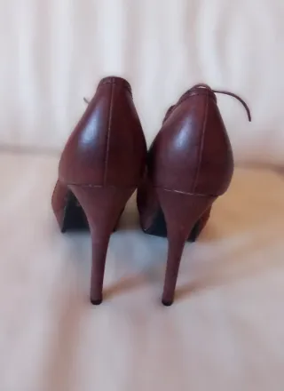 Francesine Tronchetto Plateau Tacco Alto