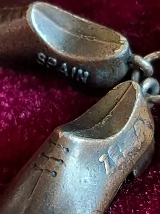 Portachiavi con scarpe vintage