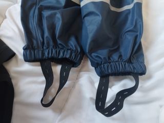 Peto de lluvia impermeable azul