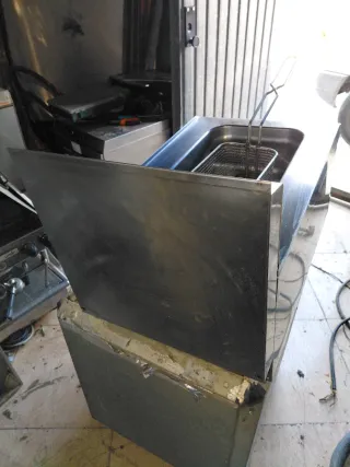 Freidora de Gas Inoxidable