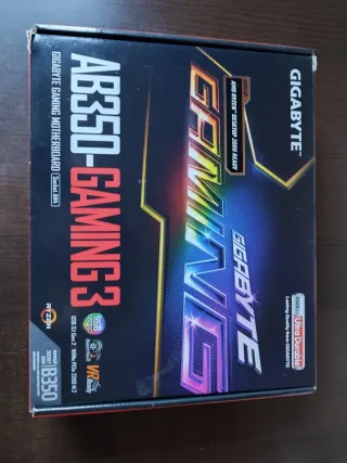 Ryzen 5 2600  + Gigabyte AB350 Gaming