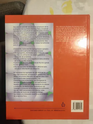 QUIMICA FISICA: PHYSICAL CHEMISTRY (Spanish Edi...