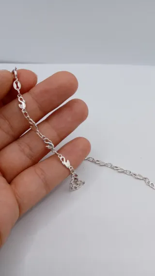 Pulsera Cisnes Plata