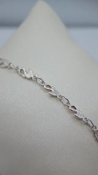 Pulsera Cisnes Plata