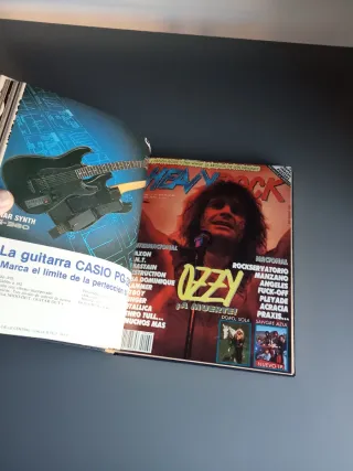 HEAVY ROCK 12 REVISTAS AÑO 1989 ENCUADERNADAS