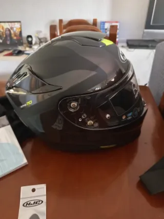 Casco HJC RPHA 70 Negro/Amarillo