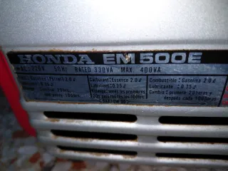 Honda EX500 Generador Portátil