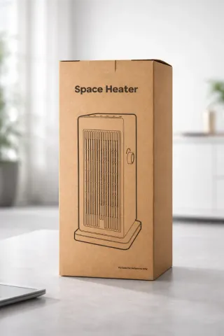 Calefactor Eléctrico Portátil Oscilante+control